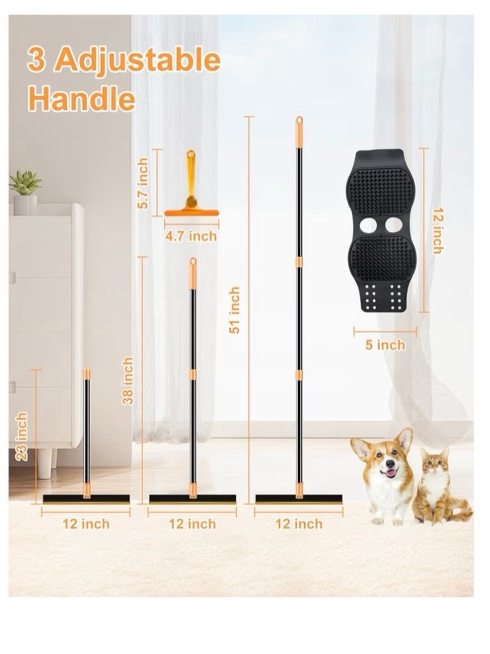 3 in 1 Pet Hair Removal Tool Set - Picture 7 of 11